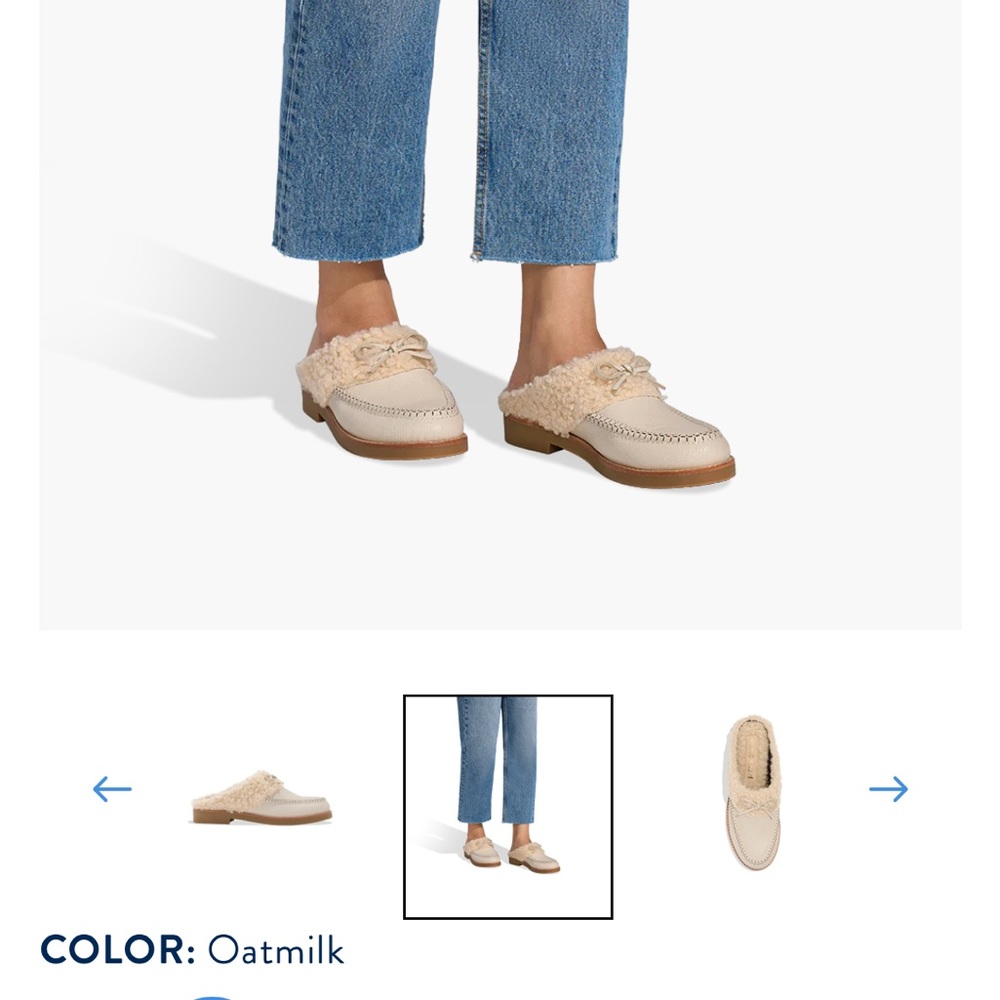Jack Rogers Liddell Shearling Clog